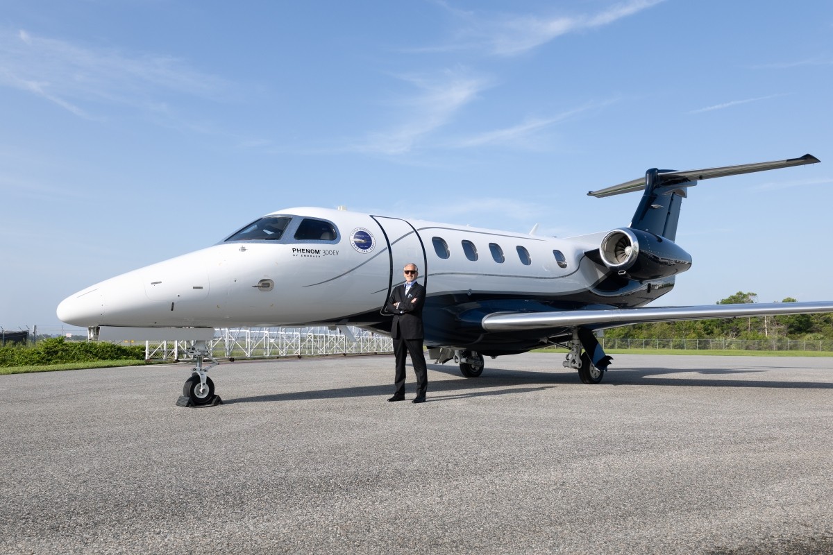 Embraer Phenom 300EV: Jato Leve com Pouso Autônomo Certificado Globalmente