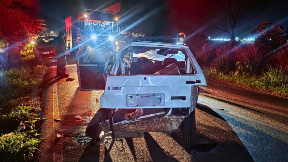Entre os quatro feridos, dois estão estão internados na UTI, um em observação no pronto-socorro e outro na enfermaria. — Foto: Diego Pereira/Mais Tupã