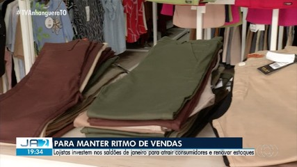 Saldões de janeiro ajudam lojistas a acabarem com estoques