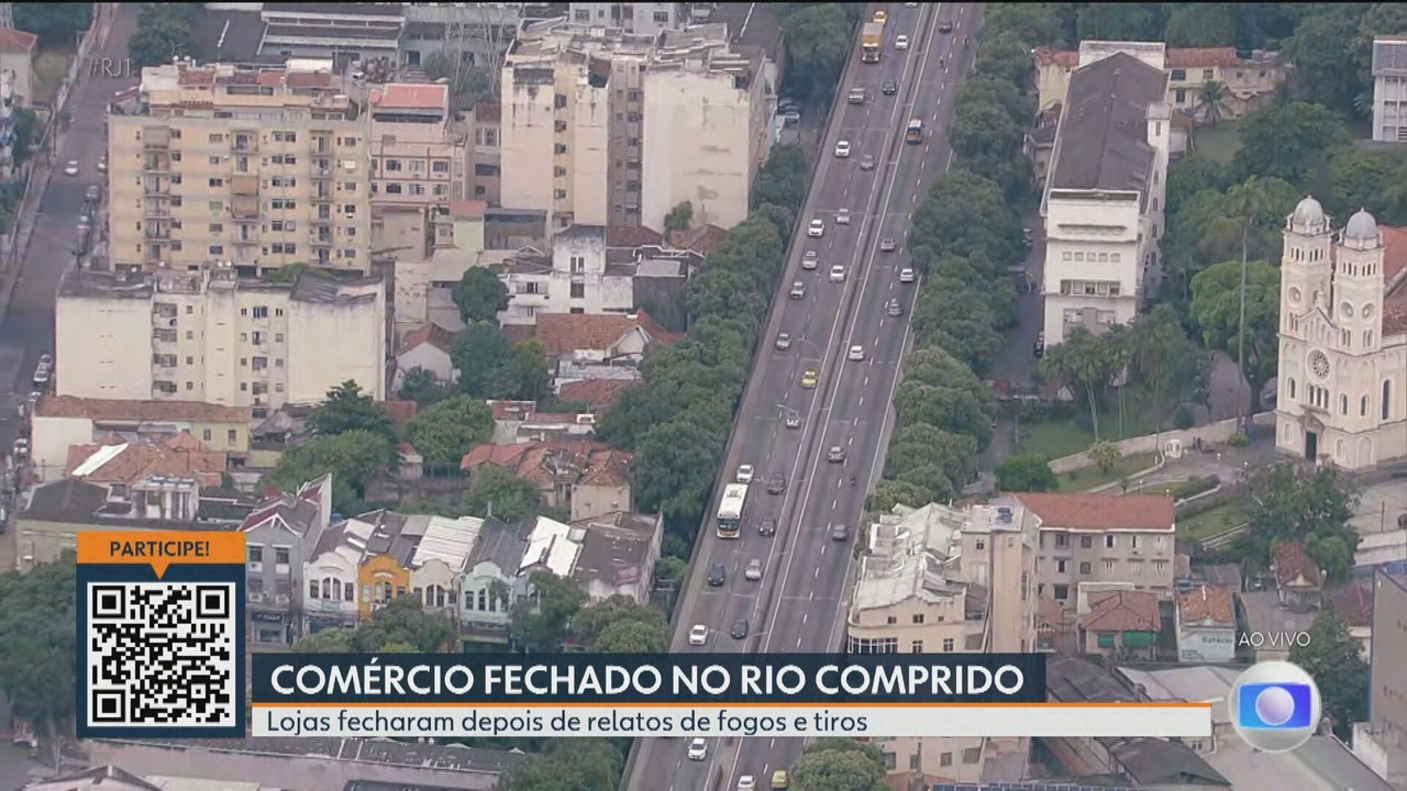 Parte do comércio do Rio Comprido não abre no dia seguinte a operação com 8 mortos; policiamento é reforçado