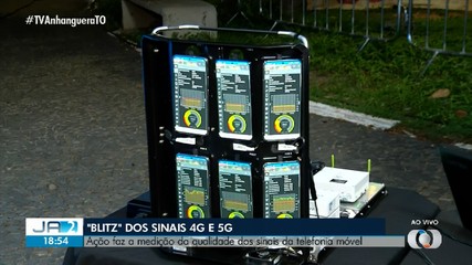 Ação em Palmas faz medição da qualidade dos sinais de telefonia móvel