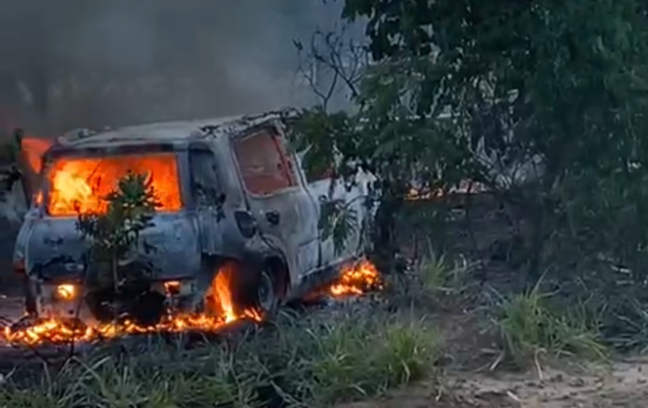 Dupla é presa suspeita de envolvimento em morte de idoso encontrado carbonizado dentro de carro em Bauru