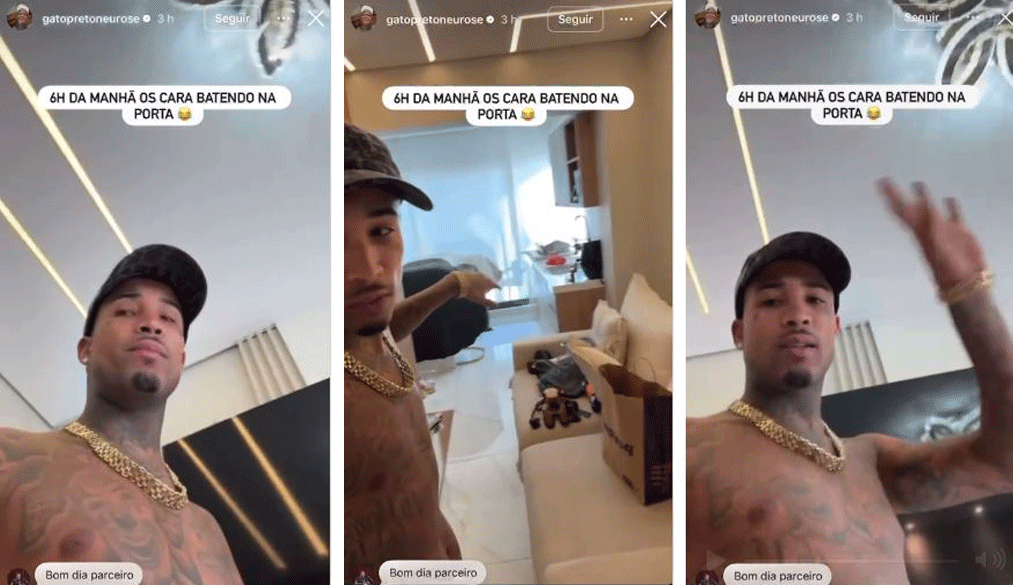 Influenciador Gato Preto é preso em São Paulo por não pagar pensão alimentícia