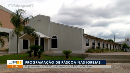 Veja as programações das missas no Domingo de Páscoa