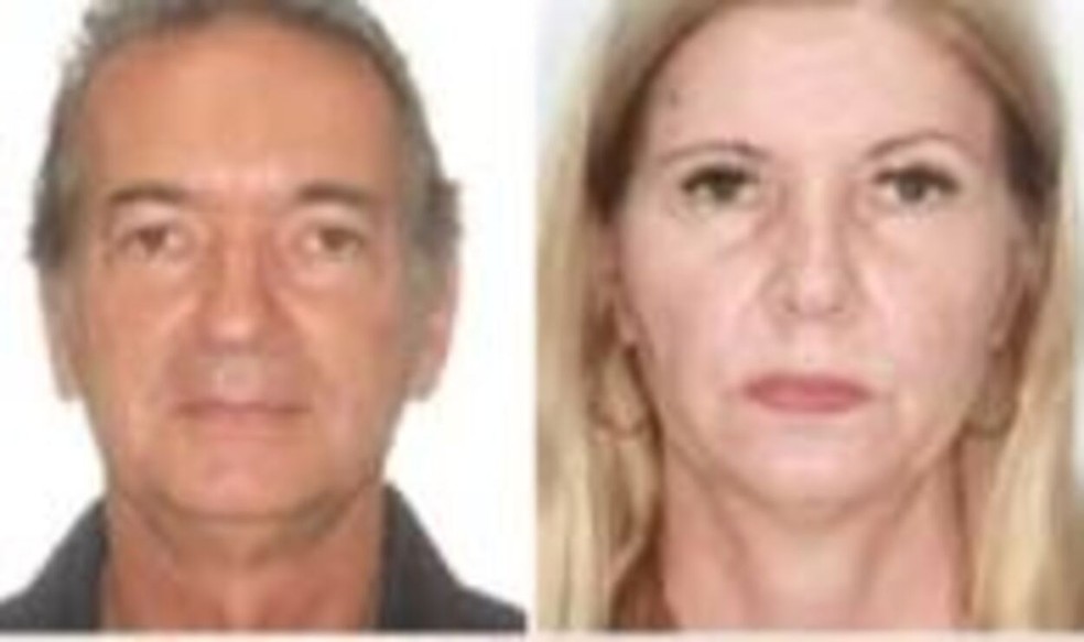 O casal José Eduardo Ometto Pavan e Rosana Ferrari foi morto a tiros em São Pedro — Foto: Divulgação