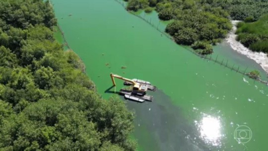 Despoluição de lagoas no Rio de Janeiro começa a mudar paisagem e até a qualidade do ar - Programa: Jornal Nacional 