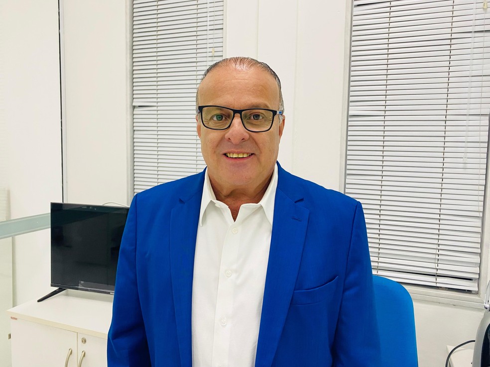 Paulinho Freire durante debate na Inter TV
