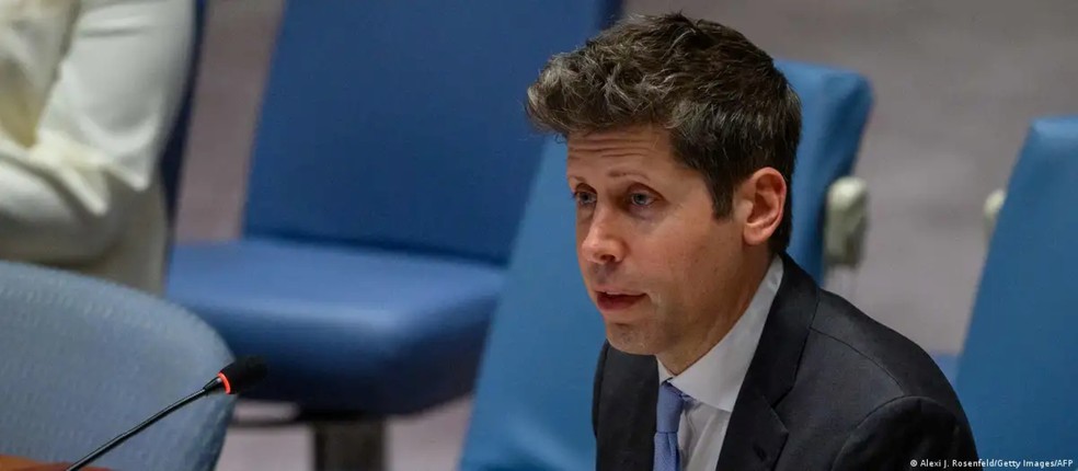 CEO da OpenAI, Sam Altman, afirmou que o incidente envolveu o Hugging Face continua sendo o mais grave — Foto: Alexi J. Rosenfeld/Getty Images/AFP