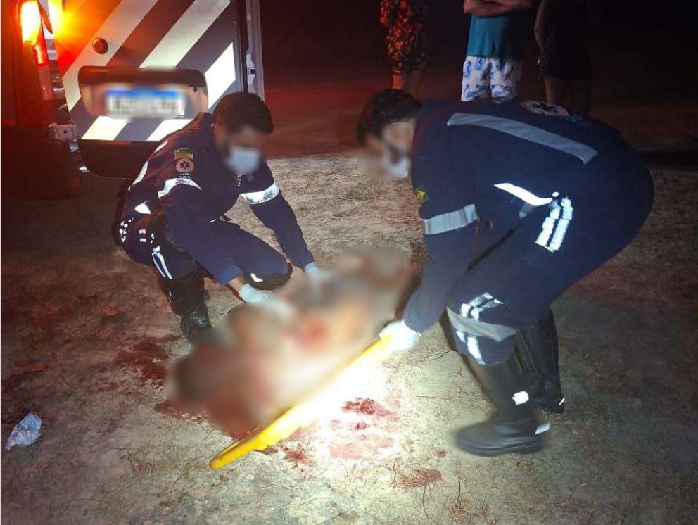 Homem é atacado por pitbull e fica ferido ao invadir quintal de casa, em Boa Vista