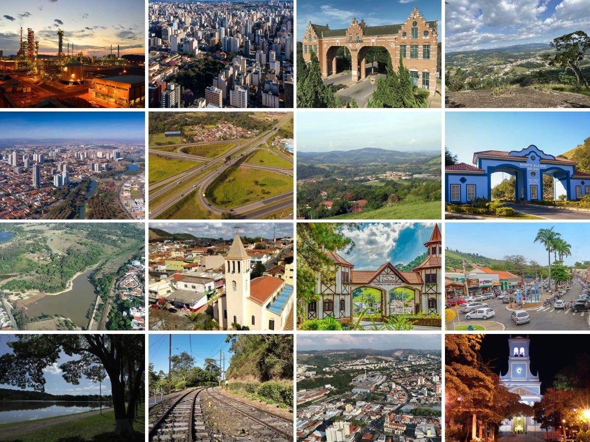 Ranking do PIB na região de Campinas lista cidades com maior riqueza média por habitante; veja posição do seu município