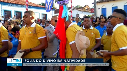 Folia do Divino chega ao fim no interior do estado com homenagem às vítimas de RS