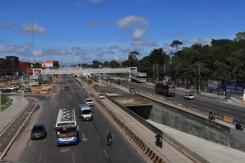 Faixas da BR-316 e do BRT Metropolitano são liberadas para o tráfego, na Grande Belém