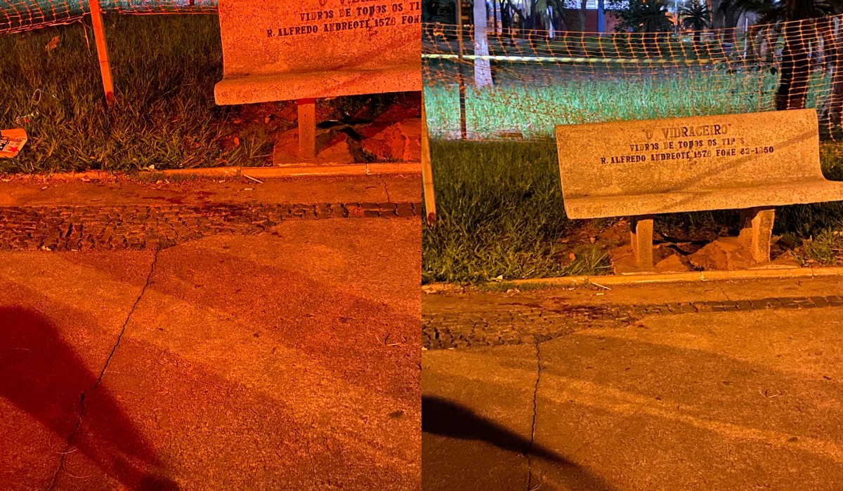 Homem é baleado em praça no centro de Teodoro Sampaio; suspeito foge