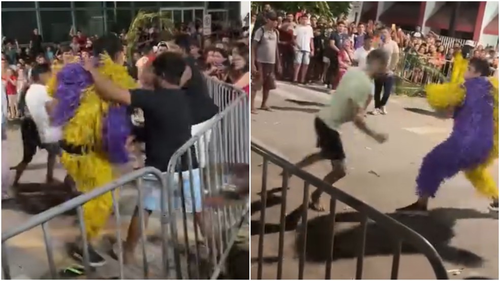 Tumulto interrompe apresentação cultural de 'furries' no Ceará — Foto: Reprodução