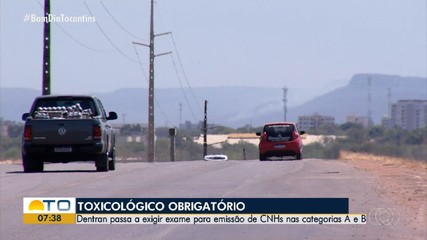 Detran passa a exigir exame toxicológico para emissão de CNH no Tocantins; confira