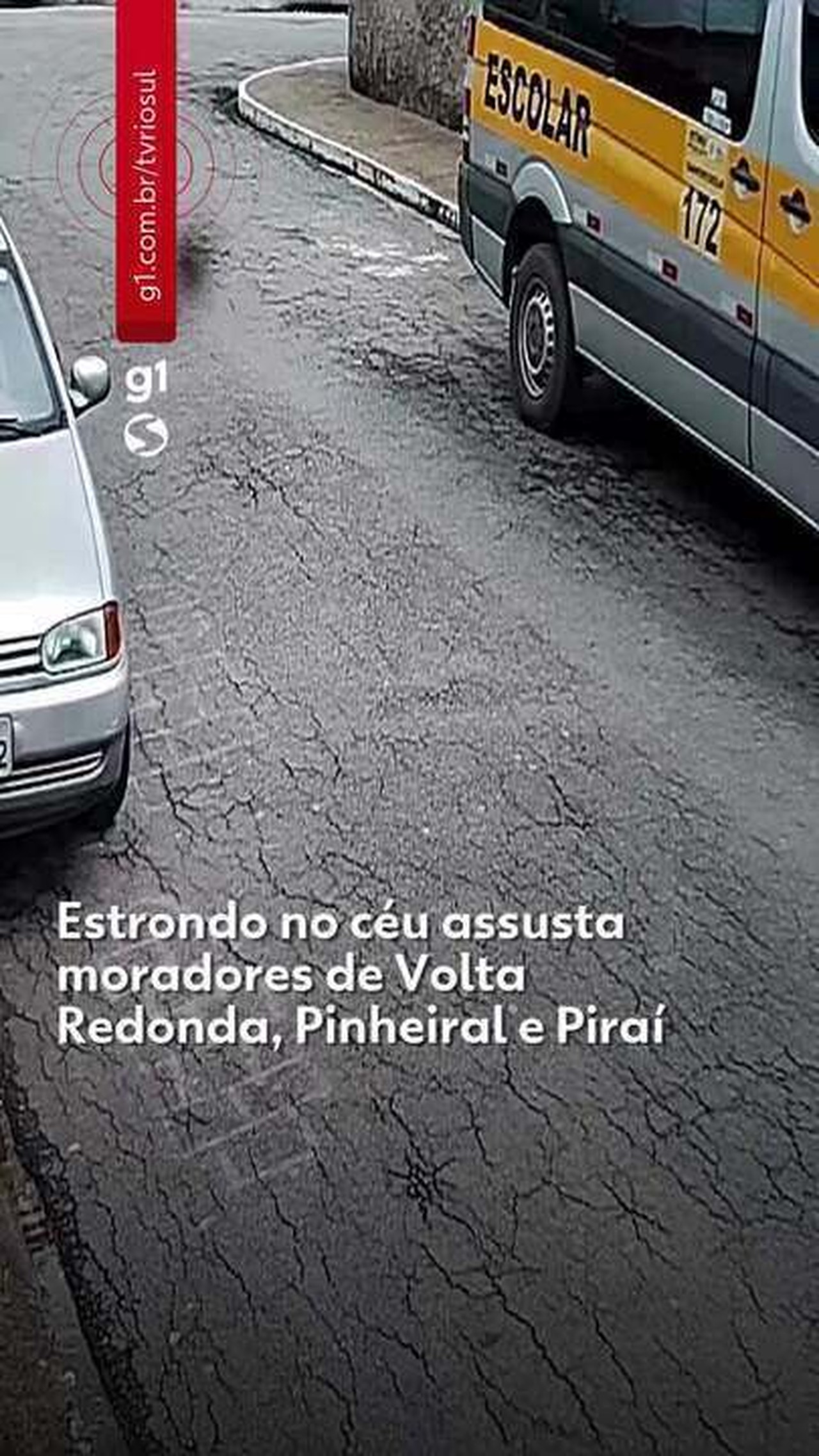 Estrondo no céu assusta moradores de cidades no interior do Rio | G1