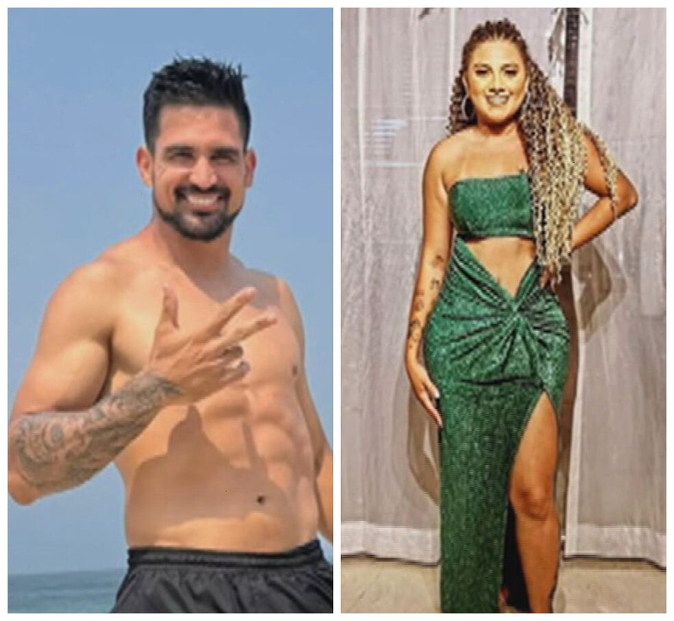 Carlos Eduardo de Souza Ribeiro confessou ter matado Amanda Caroline  de Almeida, de 31 anos, mãe de três filhos. — Foto: Reprodução/TV Globo