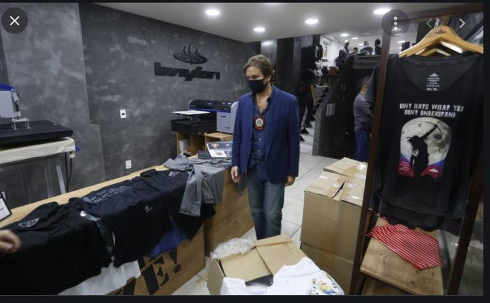 Foto de arquivo: Delegado Maurício Demétrio em operação forjada, segundo o MPRJ — Foto: Reprodução