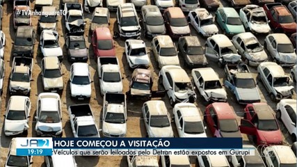 Primeiro leilão do ano abre visitação para veículos em Gurupi