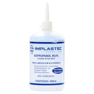 Álcool isopropílico Implastec 500 ml