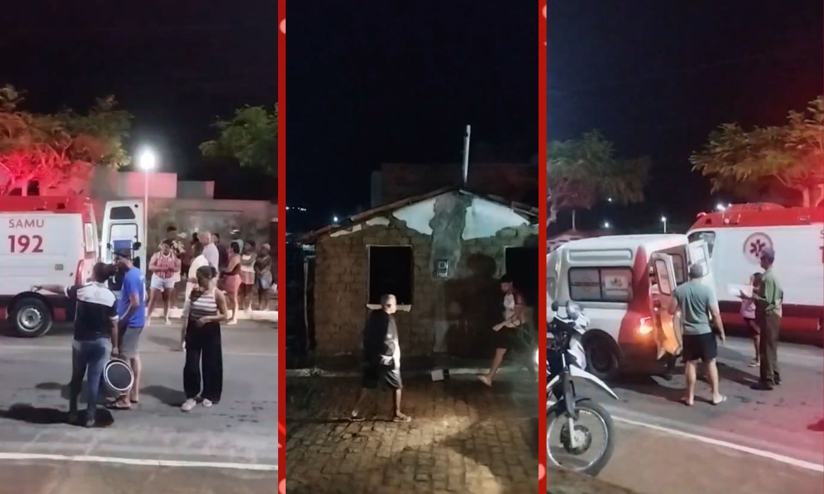 Explosão de botijão de gás provoca incêndio, deixa dois feridos e causa prejuízos no interior da Bahia