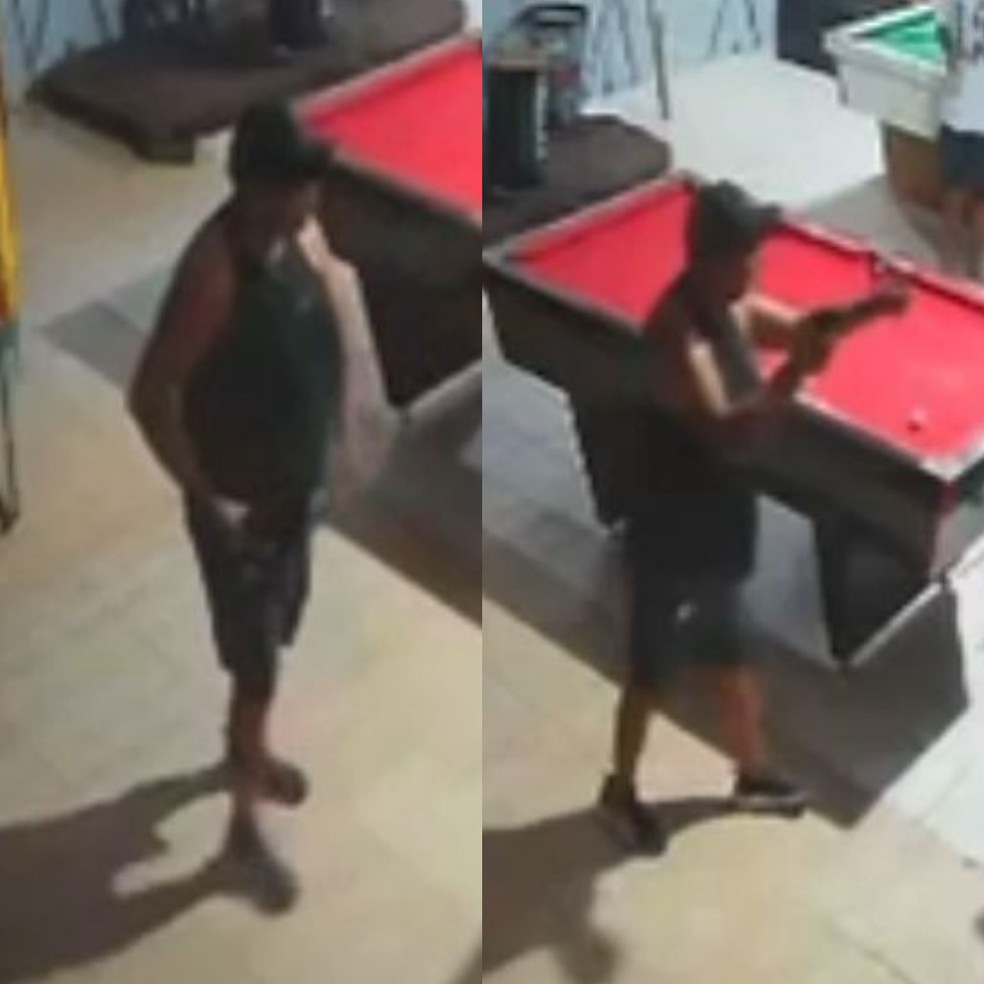 Servidor público é alvo de operação após ser suspeito de ameaçar vítimas com arma em RO — Foto: Reprodução/câmera de segurança