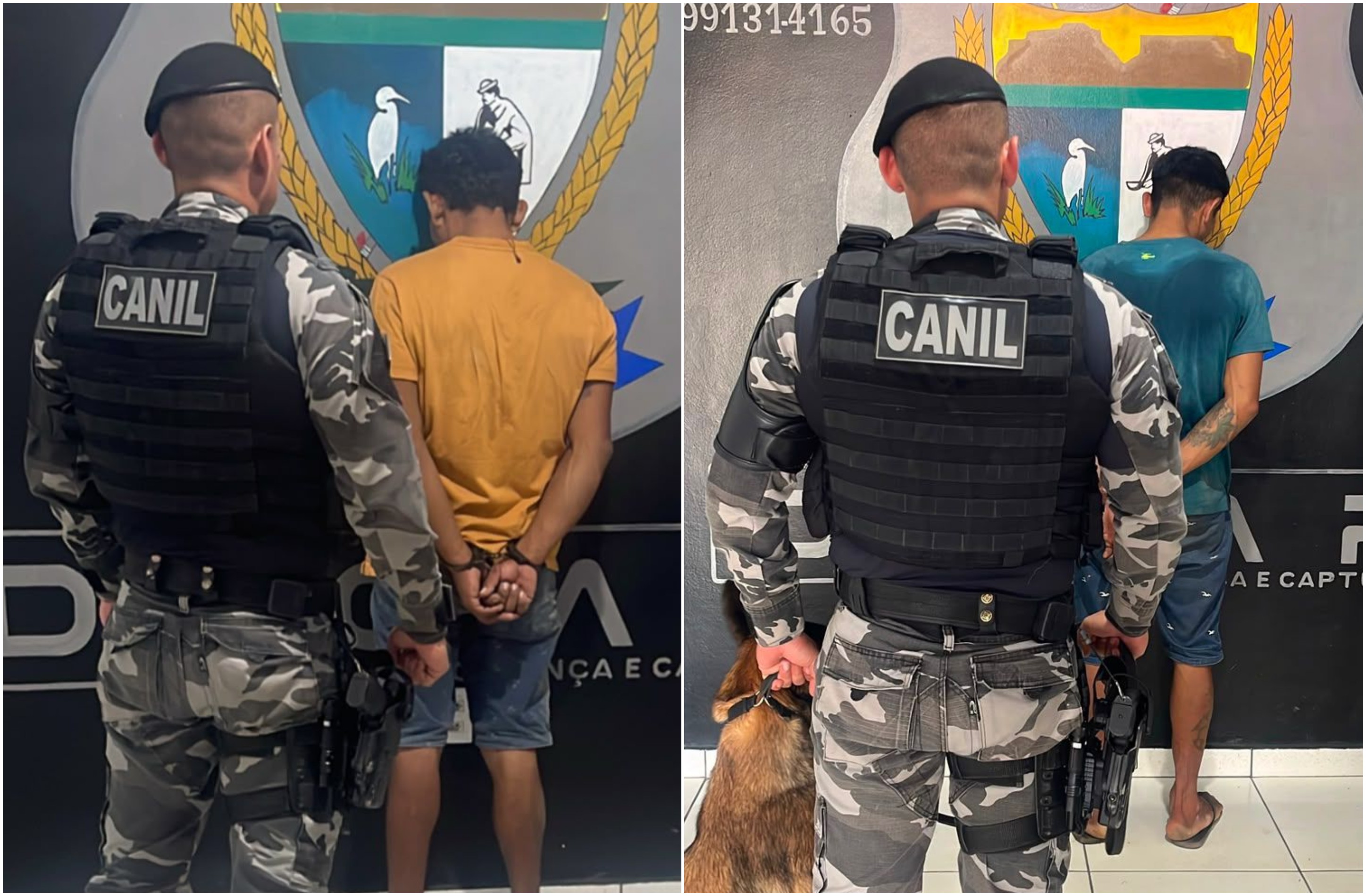 Dois detentos são recapturados no mesmo dia após descumprirem medidas judiciais em Boa Vista