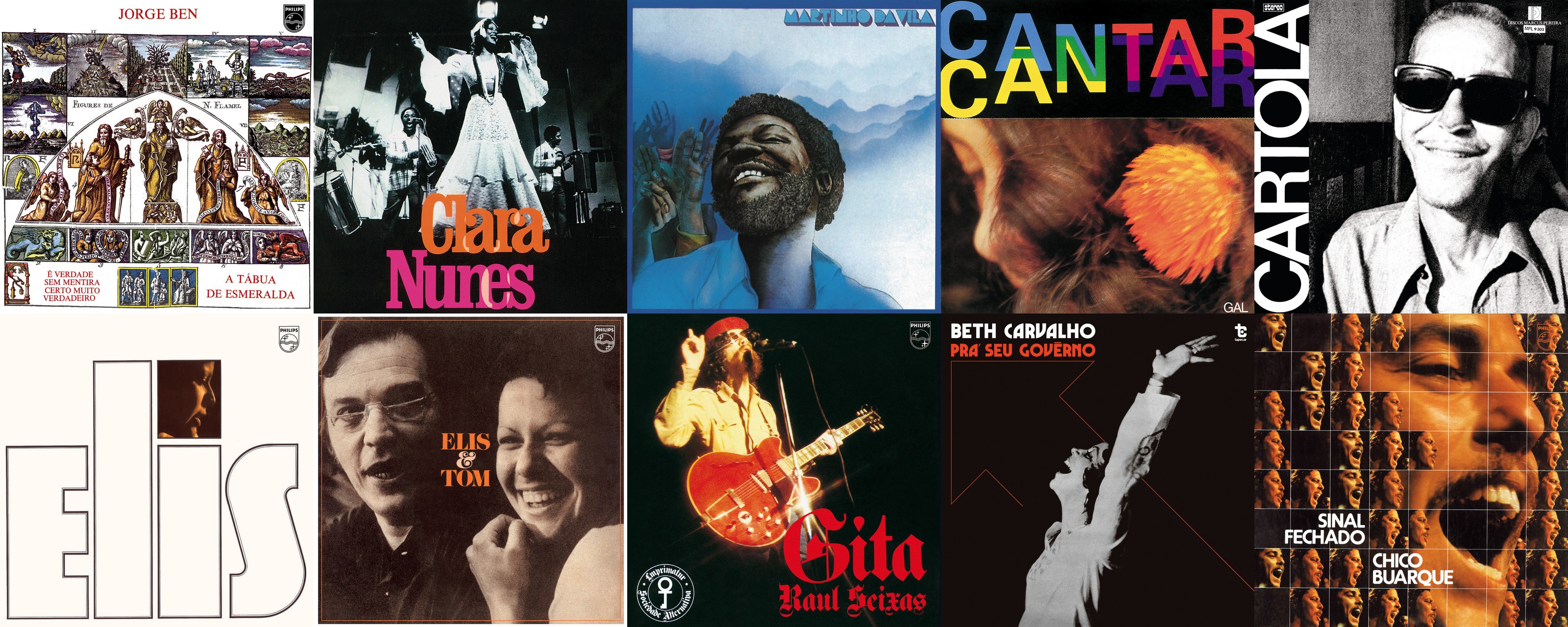 Eis dez grandes álbuns brasileiros que fazem 50 anos em 2024