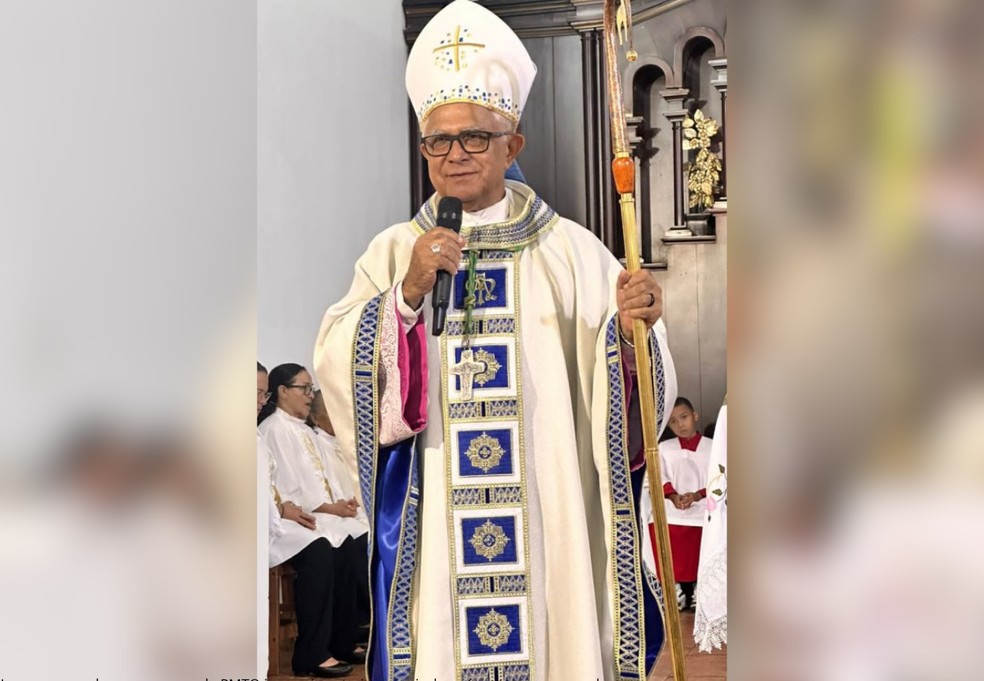 Dom José Moreira da Silva renunciou ao cargo de bispo de Porto Nacional — Foto: Diocese de Porto Nacional/Reprodução