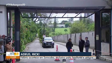 Velório de Rick é realizado em Sorocaba, reservado à família e amigos