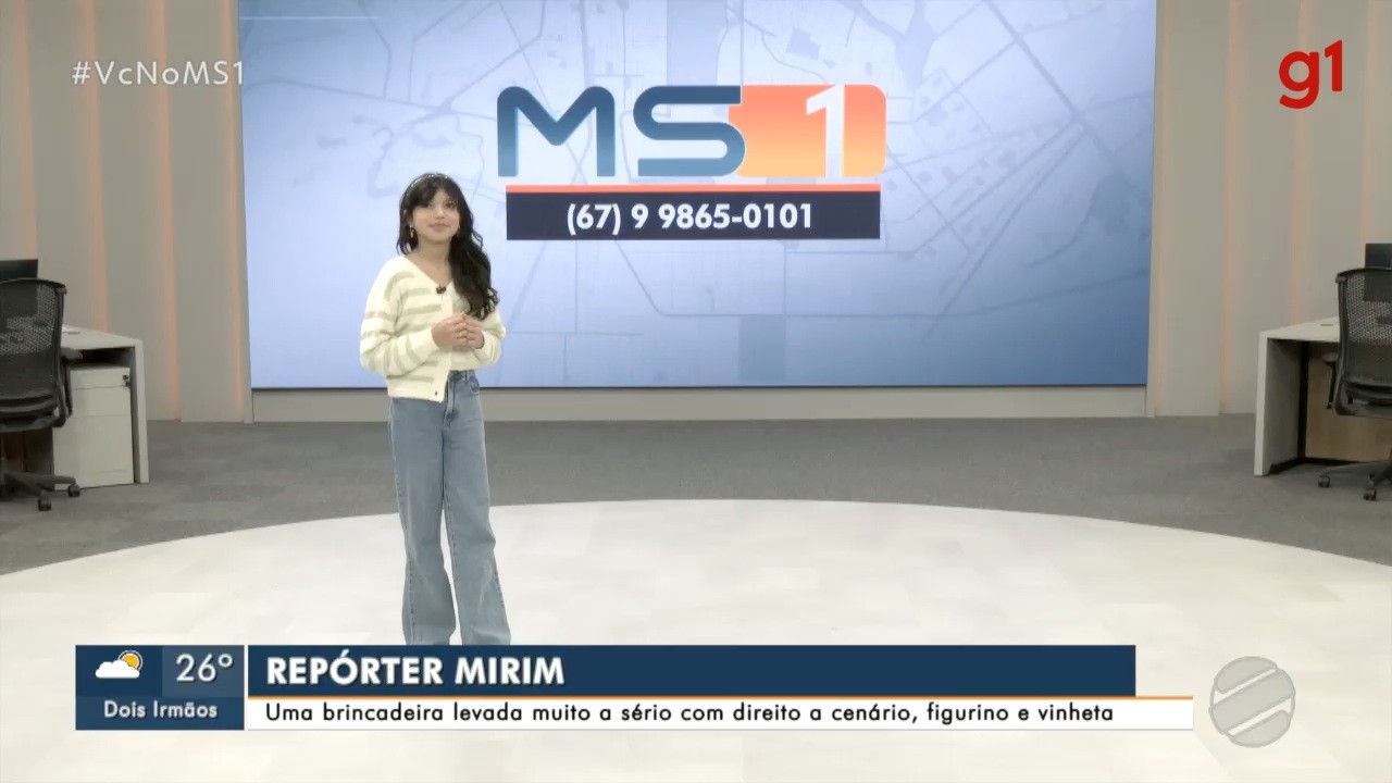Lorena News: menina de 11 anos cria telejornal em casa e vira sucesso nas redes sociais; veja vídeo