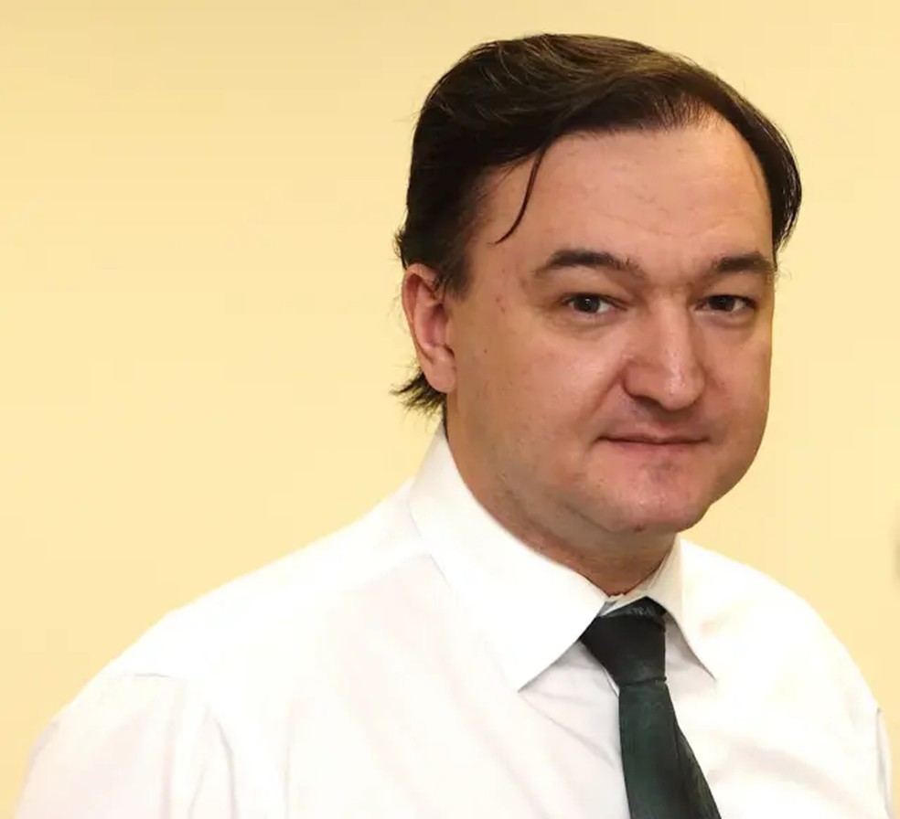 Sergei Leonidovich Magnitsky foi um consultor fiscal russo nascido na Ucrânia. Sua prisão em 2008 e subsequente morte após onze meses sob custódia policial atraiu a atenção da mídia internacional. — Foto: g1