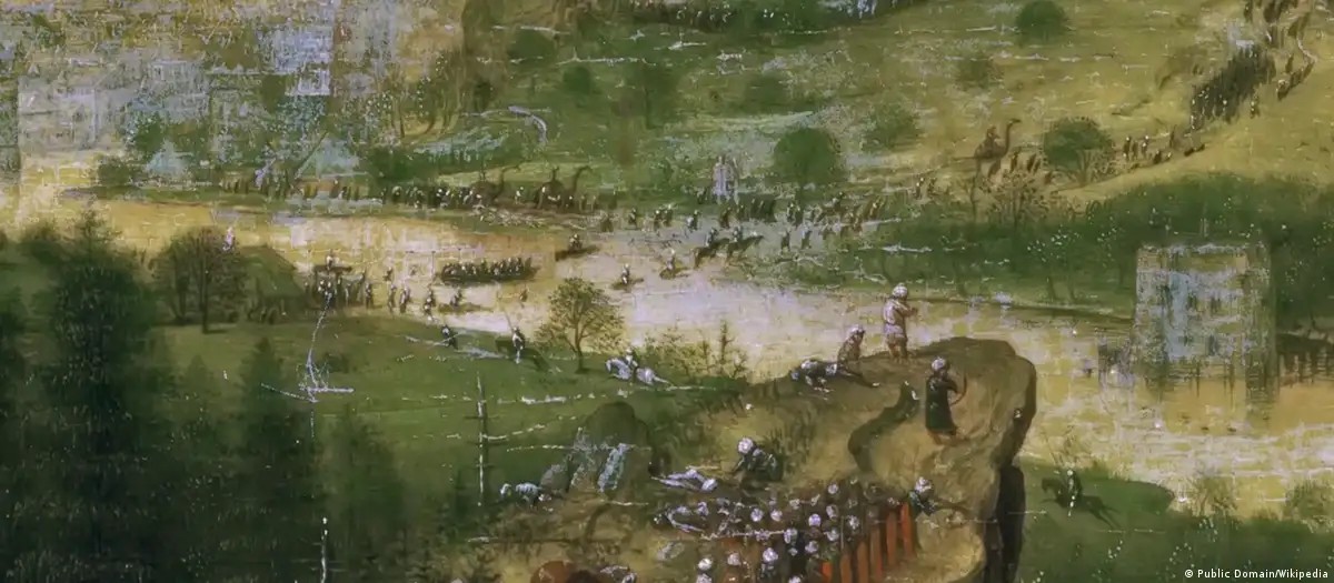 Um quadro de 1562 'prova' que vivemos com dinossauros?