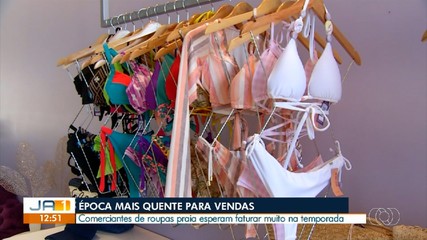 Setor de moda praia espera aumentar lucros nesta época do ano no Tocantins
