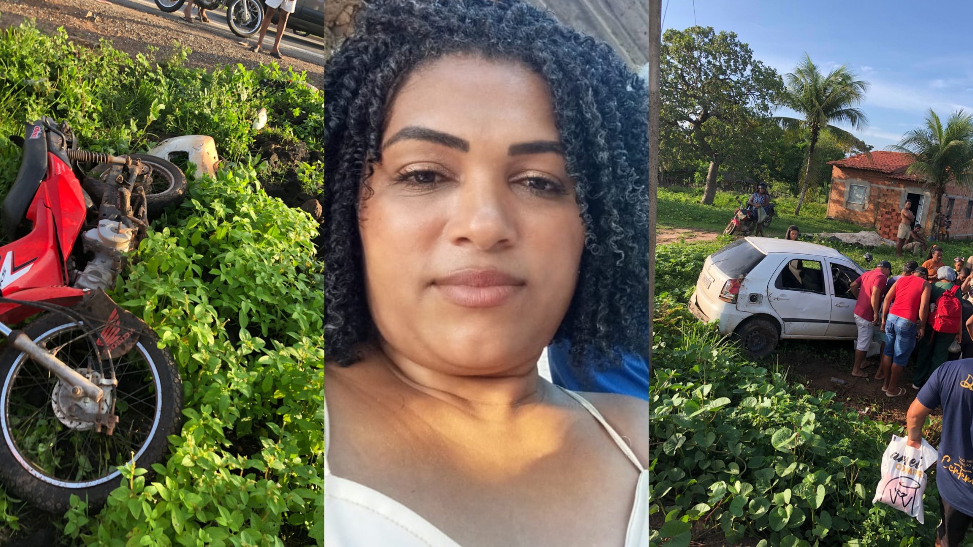 Colisão entre moto e carro mata uma pessoa e deixa duas feridas na MA-014 no Maranhão 