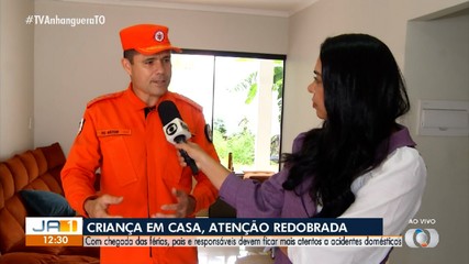 Com chegada das férias, pais e responsáveis devem ficar atentos a acidentes domésticos