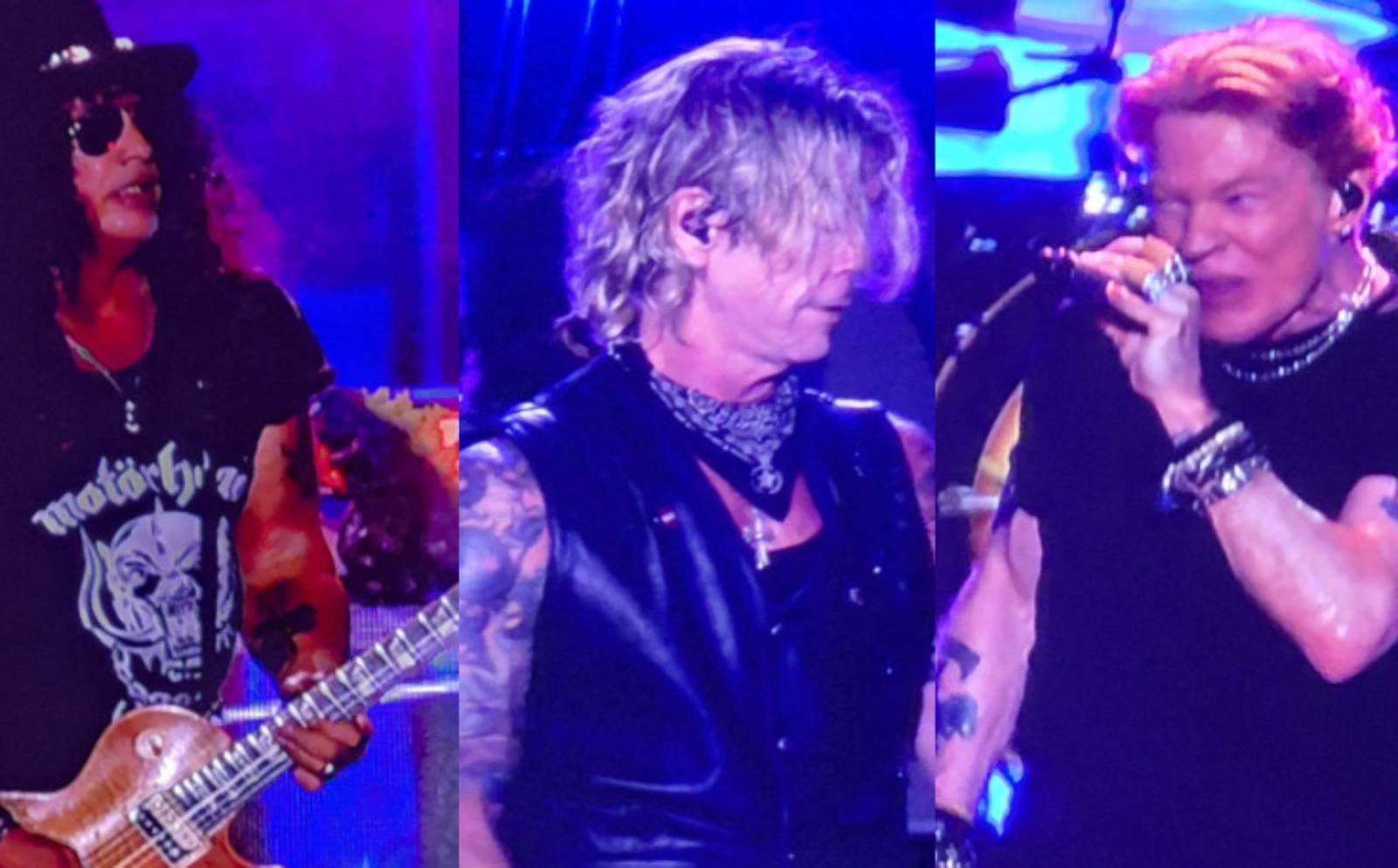 Fãs de Guns N’ Roses não se importam que Axl virou o Zezé di Camargo do rock