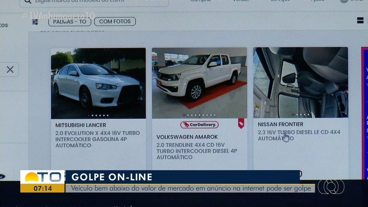 Golpistas 'clonam' anúncios de vendas de carros na web e enganam