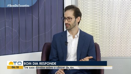Médico tira dúvidas sobre câncer de rim no Bom Dia Responde