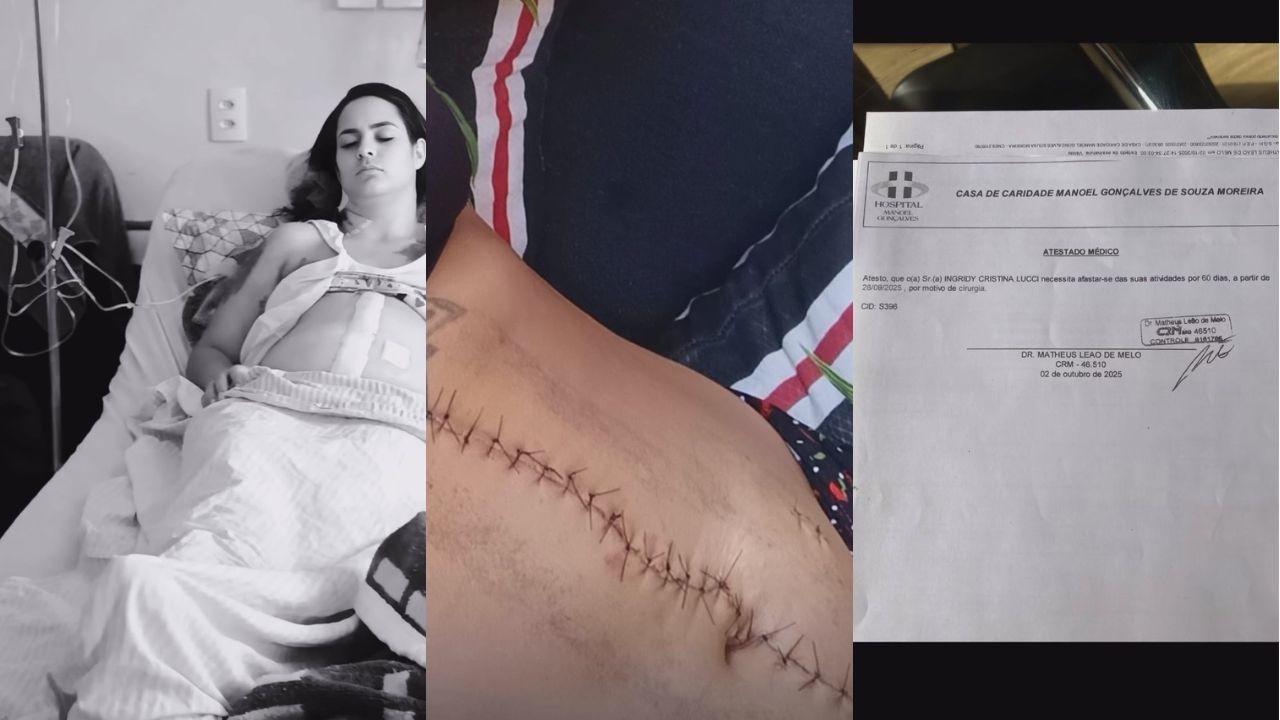 Decoradora esfaqueada por dono de espaço de festas teve intestino perfurado e passou por cirurgia: 'Achei que ia morrer'