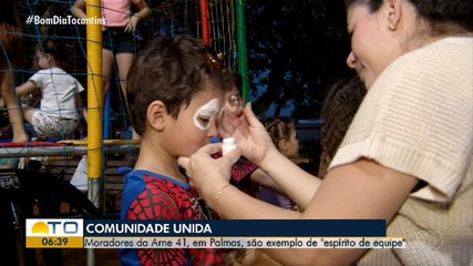 Ações voluntárias revelam o 'espírito de equipe' dos moradores da Arno 41