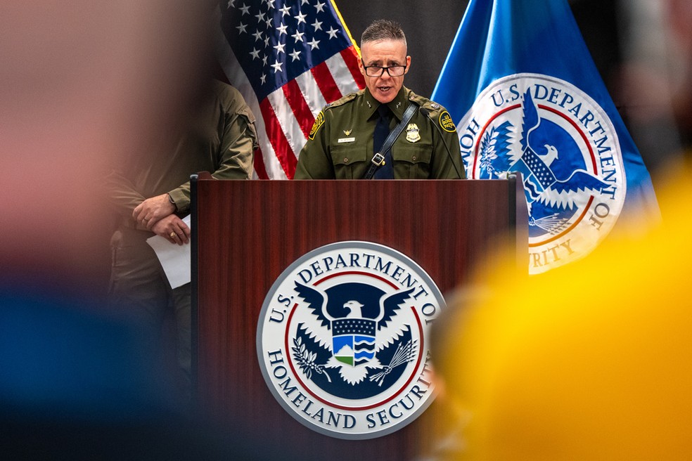 Gregory Bovino — Foto: AP Photo/Angelina Katsanis