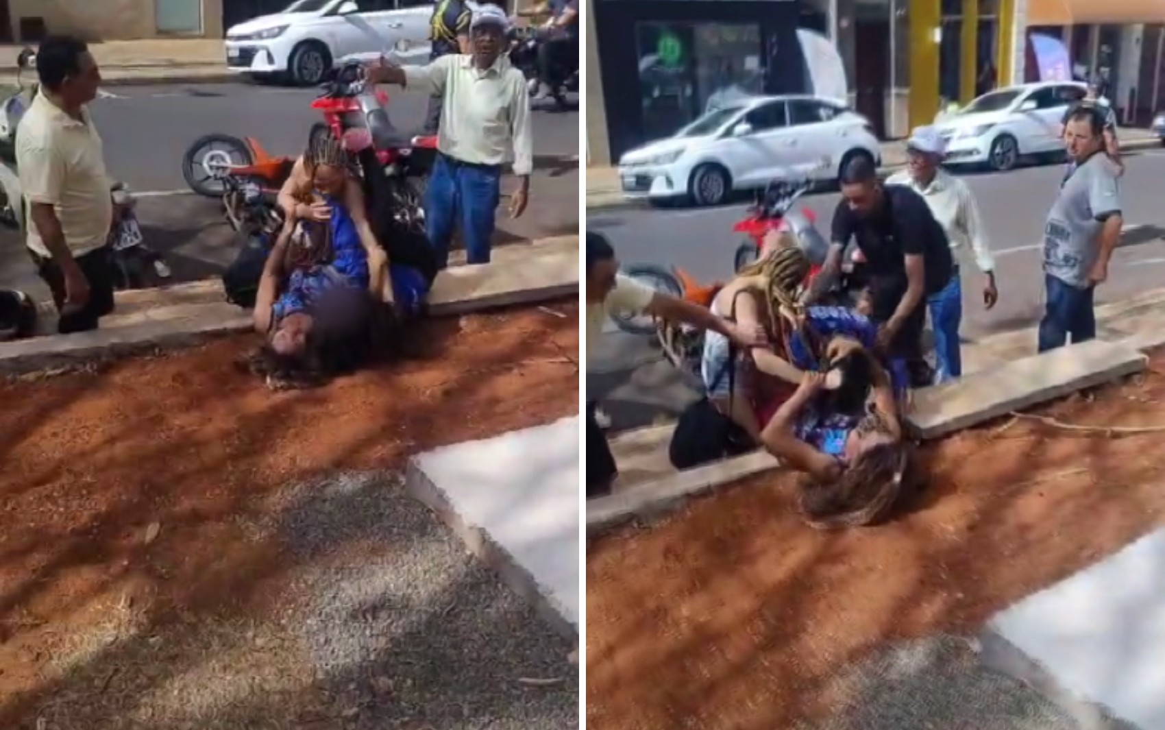 Agente de área azul grávida de gêmeos é agredida por duas mulheres em Jaboticabal, SP