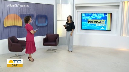 Saiba como fica a previsão do tempo para o Tocantins