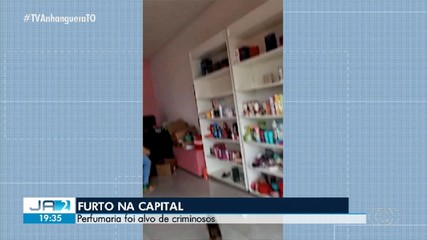 Perfumaria é alvo de furto em Palmas