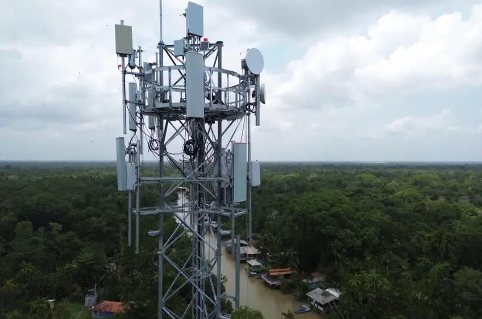 Belém ganha 40 novos pontos de antenas 4G e 5G para garantir conectividade durante a COP30. — Foto: Reprodução / Agência Pará