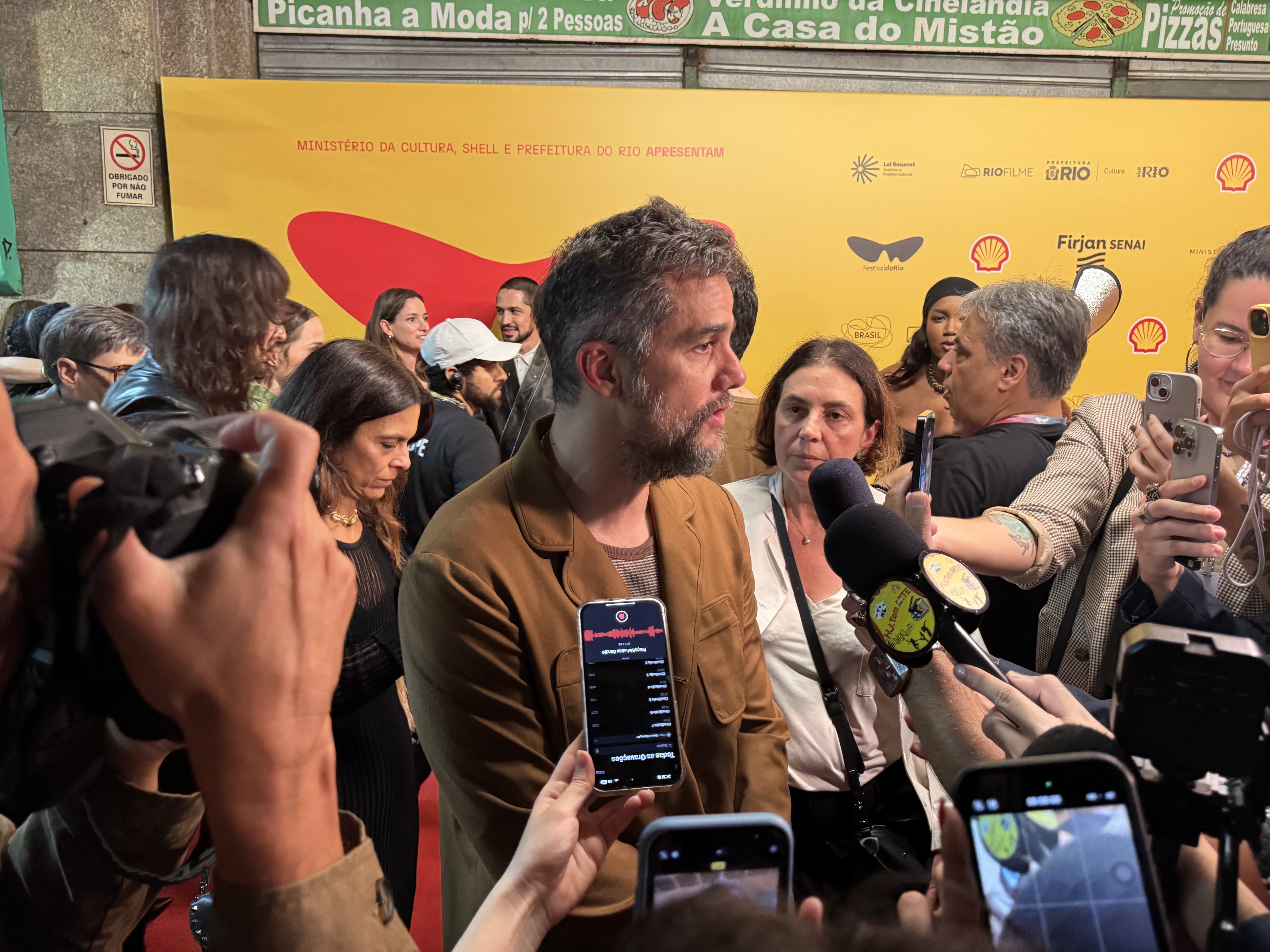 Wagner Moura apresenta 'O Agente Secreto' no Festival do Rio