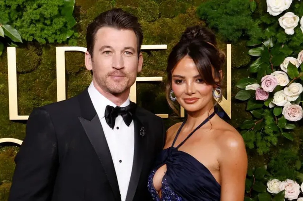 Miles Teller e Keleigh Sperry perderam sua casa. — Foto: Getty Images via BBC