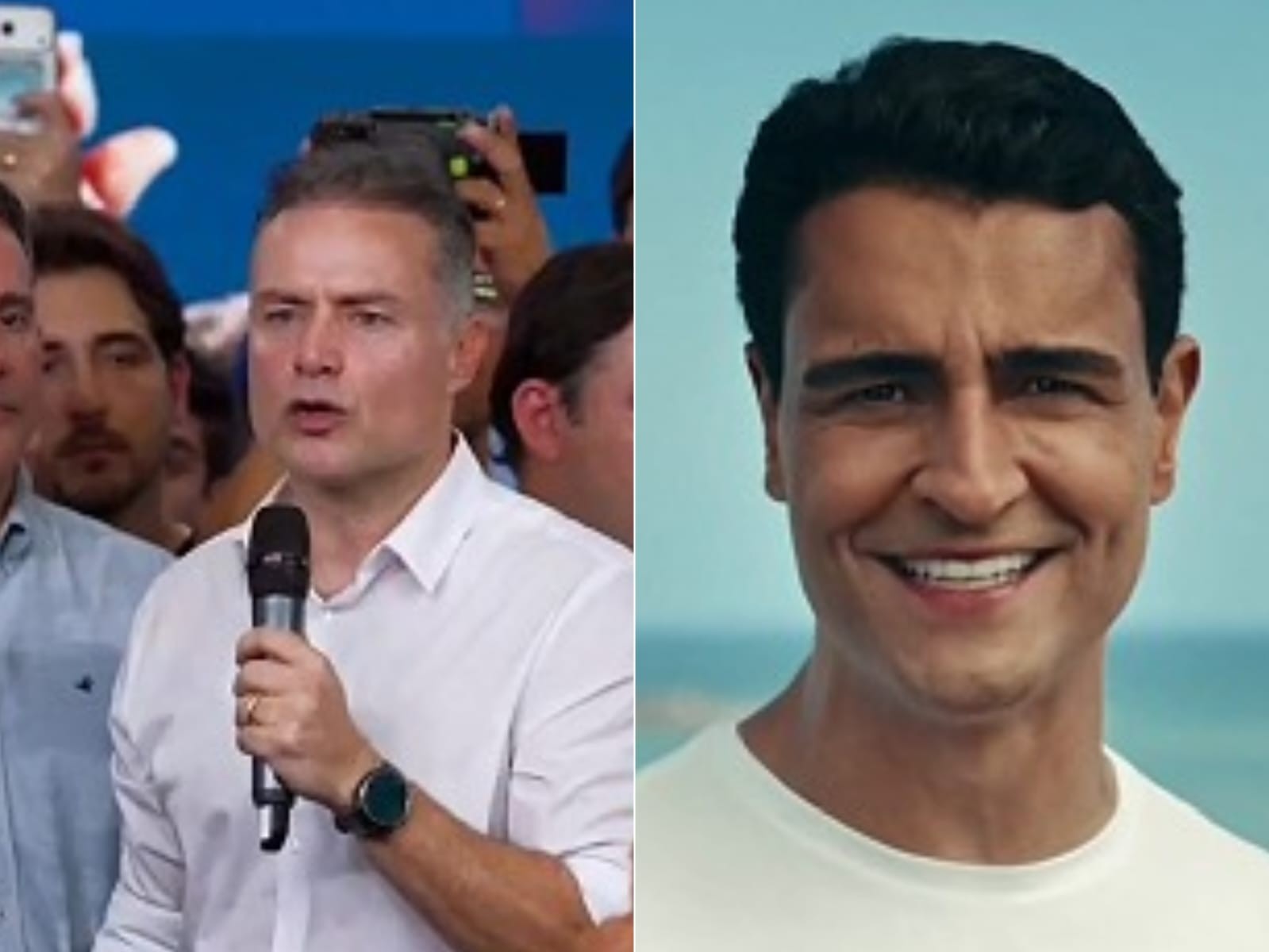 Renan Filho aposta em ‘fazer história de novo’ e JHC fala em mudança no primeiro guia eleitoral em AL