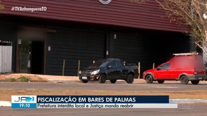 Bares são interditados após fiscalização em Palmas